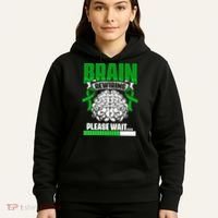 Brain Rewiring Traumatic Brain Injury Surgery TBI Survivor Hoodie thumb 5