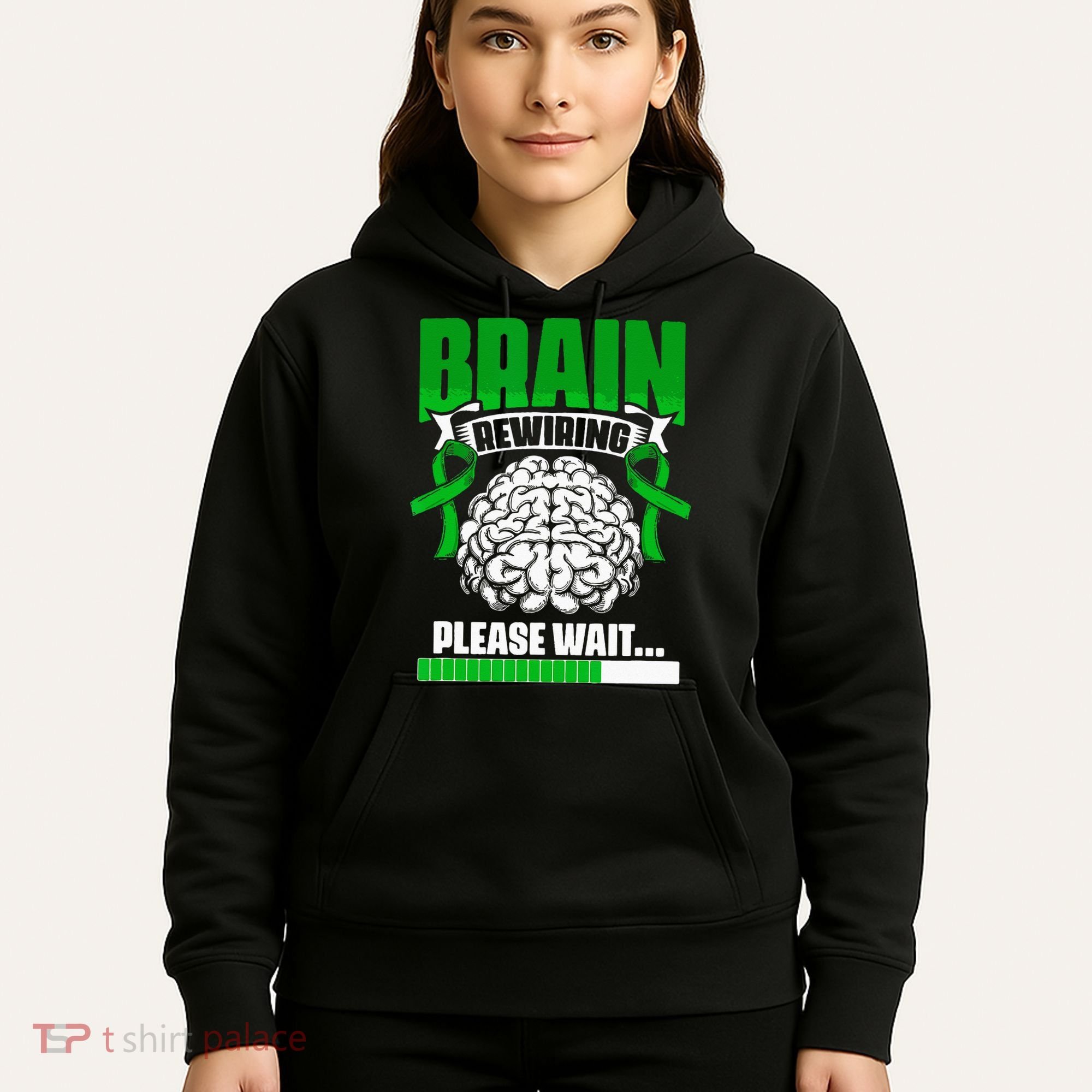 Brain Rewiring Traumatic Brain Injury Surgery TBI Survivor Hoodie