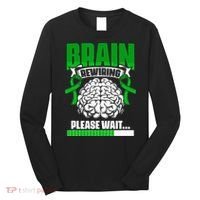 Brain Rewiring Traumatic Brain Injury Surgery TBI Survivor Long Sleeve Shirt thumb 0