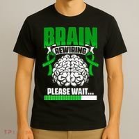 Brain Rewiring Traumatic Brain Injury Surgery TBI Survivor T-Shirt thumb 3