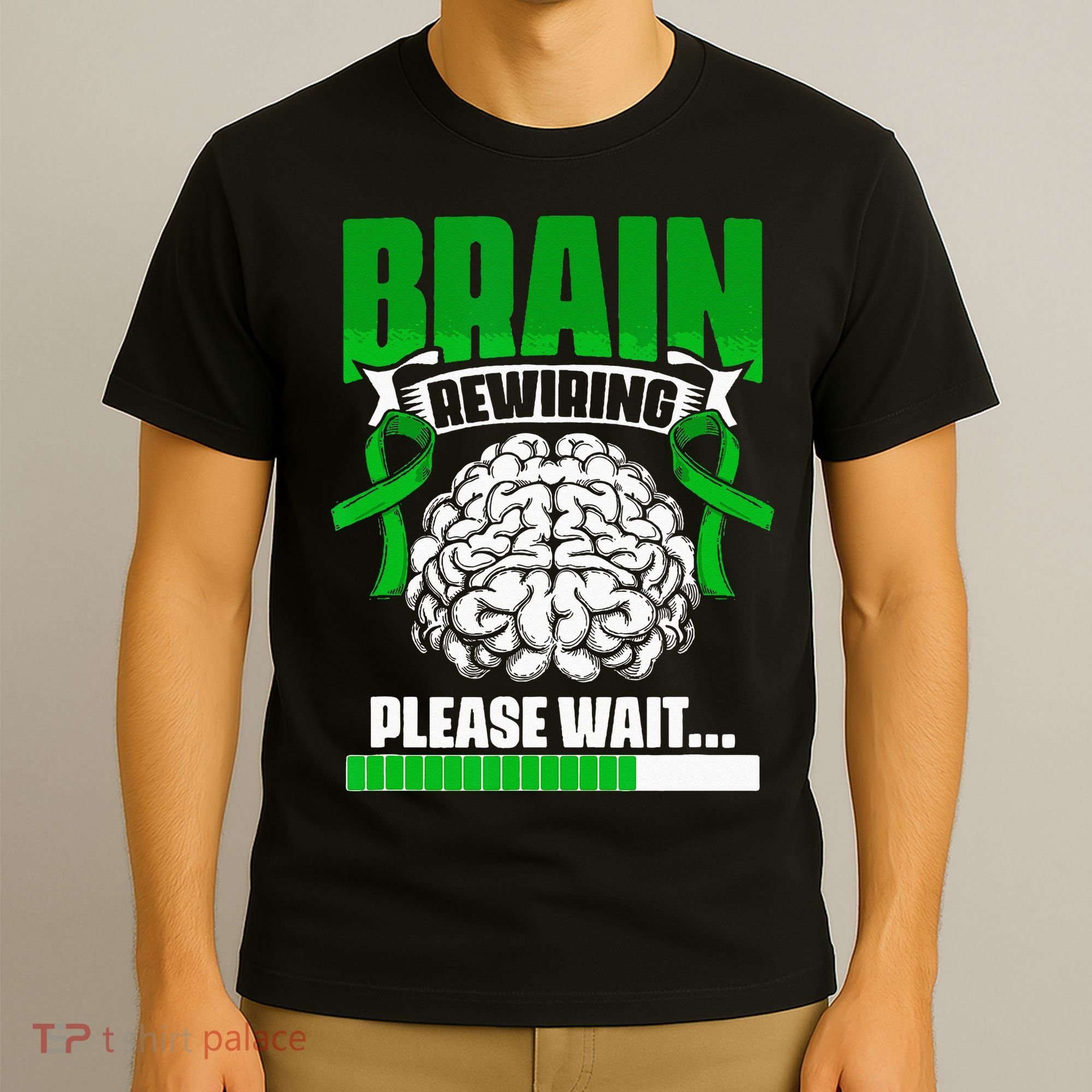 Brain Rewiring Traumatic Brain Injury Surgery TBI Survivor T-Shirt