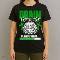 Brain Rewiring Traumatic Brain Injury Surgery TBI Survivor T-Shirt thumb 4