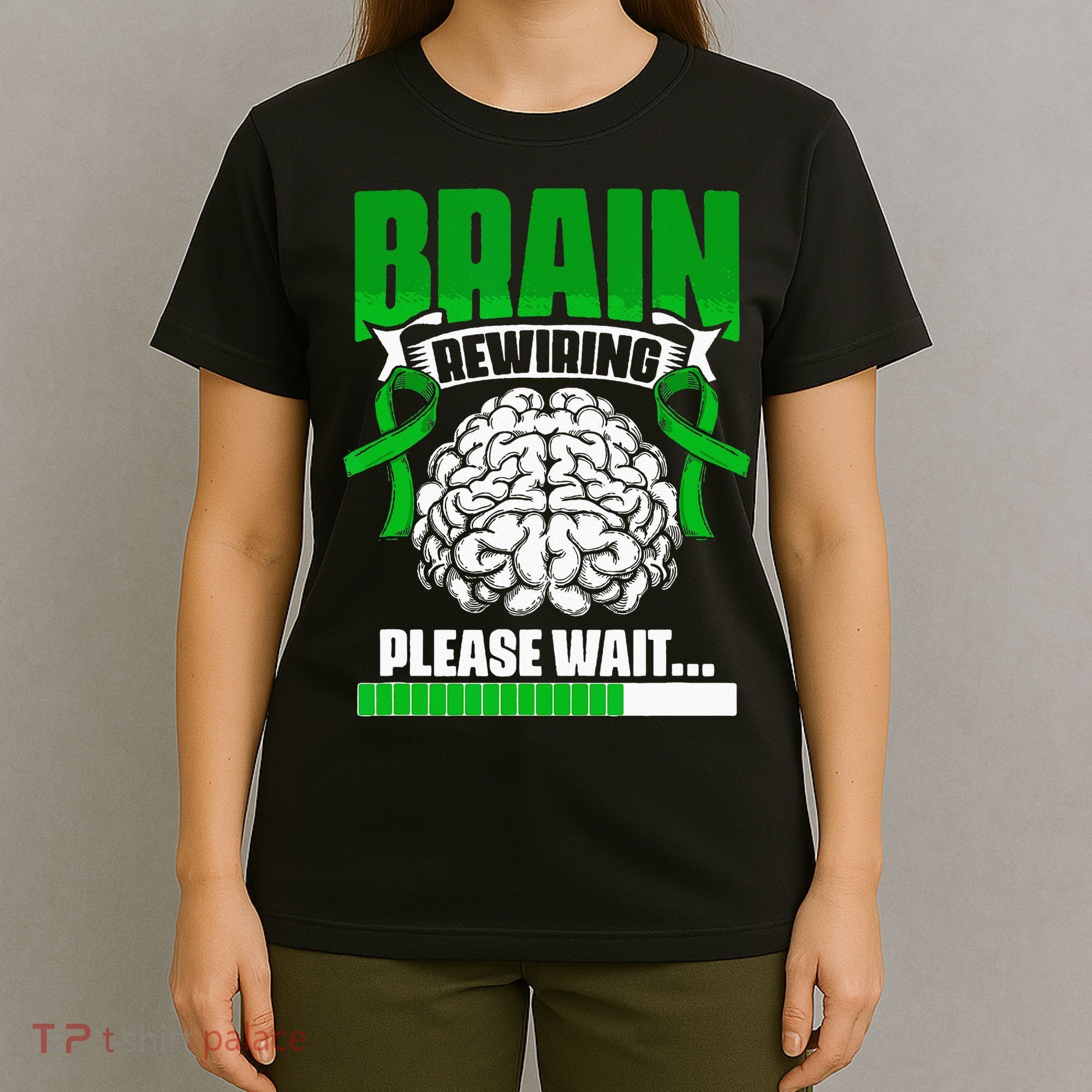Brain Rewiring Traumatic Brain Injury Surgery TBI Survivor T-Shirt