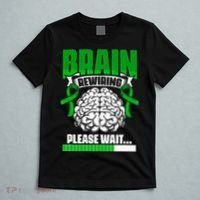 Brain Rewiring Traumatic Brain Injury Surgery TBI Survivor T-Shirt thumb 5