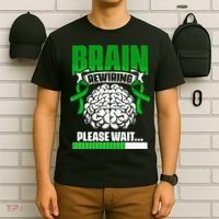 Brain Rewiring Traumatic Brain Injury Surgery TBI Survivor T-Shirt thumb 6
