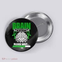 Brain Rewiring Traumatic Brain Injury Surgery TBI Survivor Button thumb 0