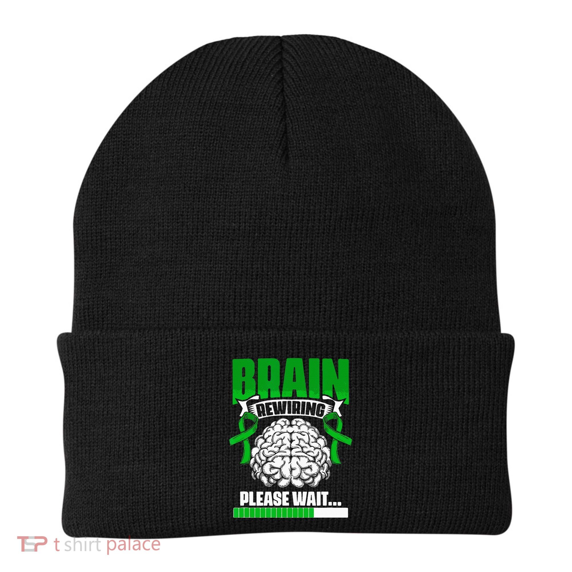Brain Rewiring Traumatic Brain Injury Surgery TBI Survivor Beanie