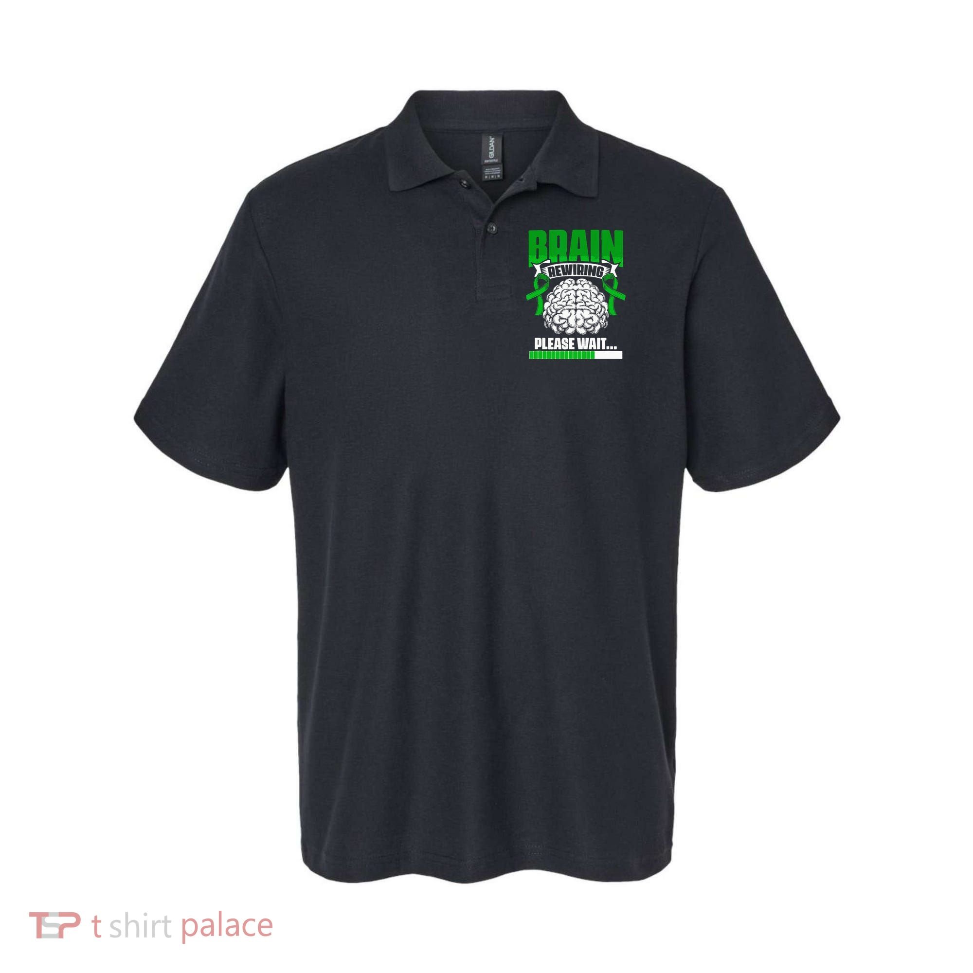 Brain Rewiring Traumatic Brain Injury Surgery TBI Survivor Polo