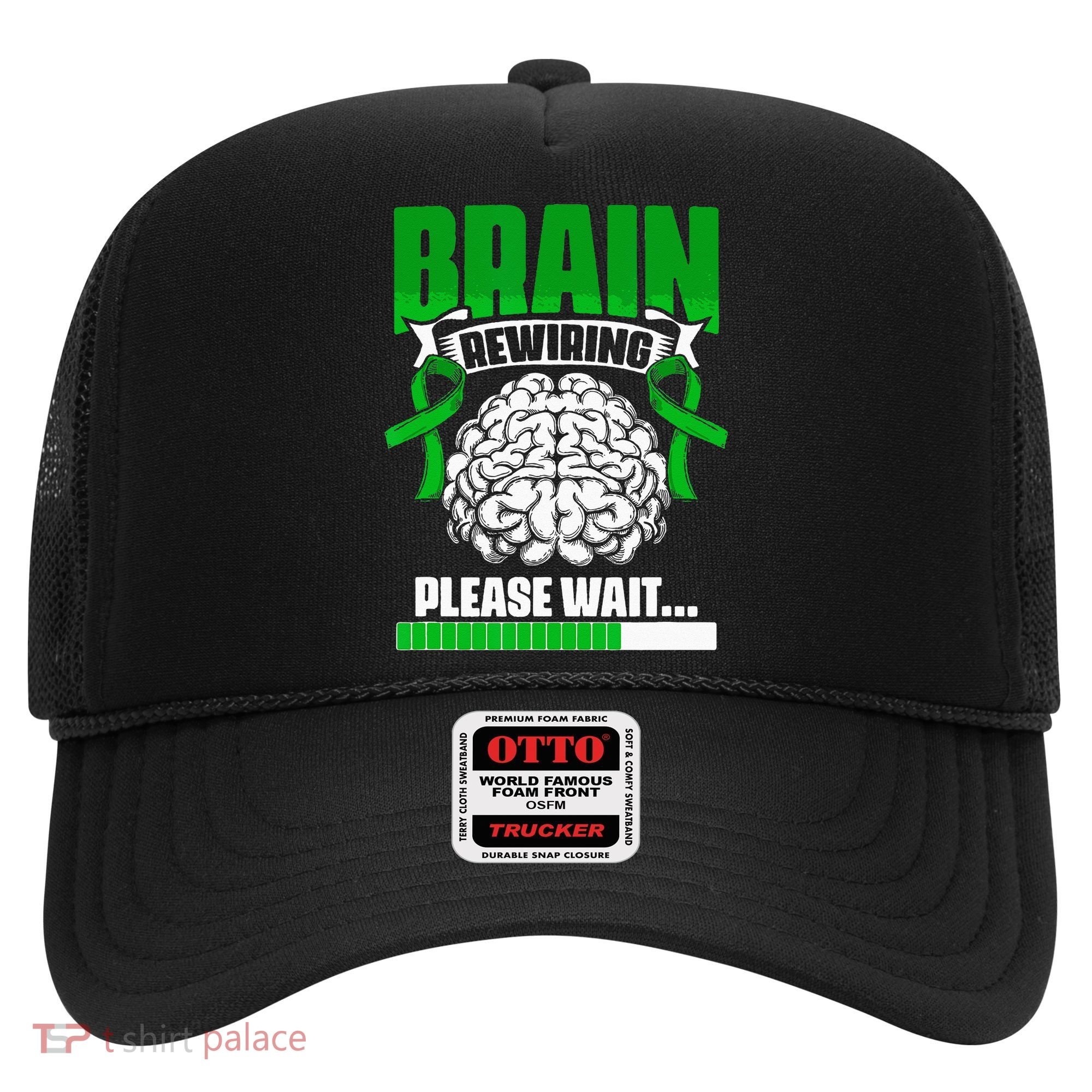 Brain Rewiring Traumatic Brain Injury Surgery TBI Survivor Hat