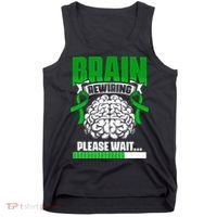 Brain Rewiring Traumatic Brain Injury Surgery TBI Survivor Tank Top thumb 0