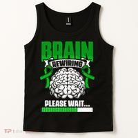 Brain Rewiring Traumatic Brain Injury Surgery TBI Survivor Tank Top thumb 2