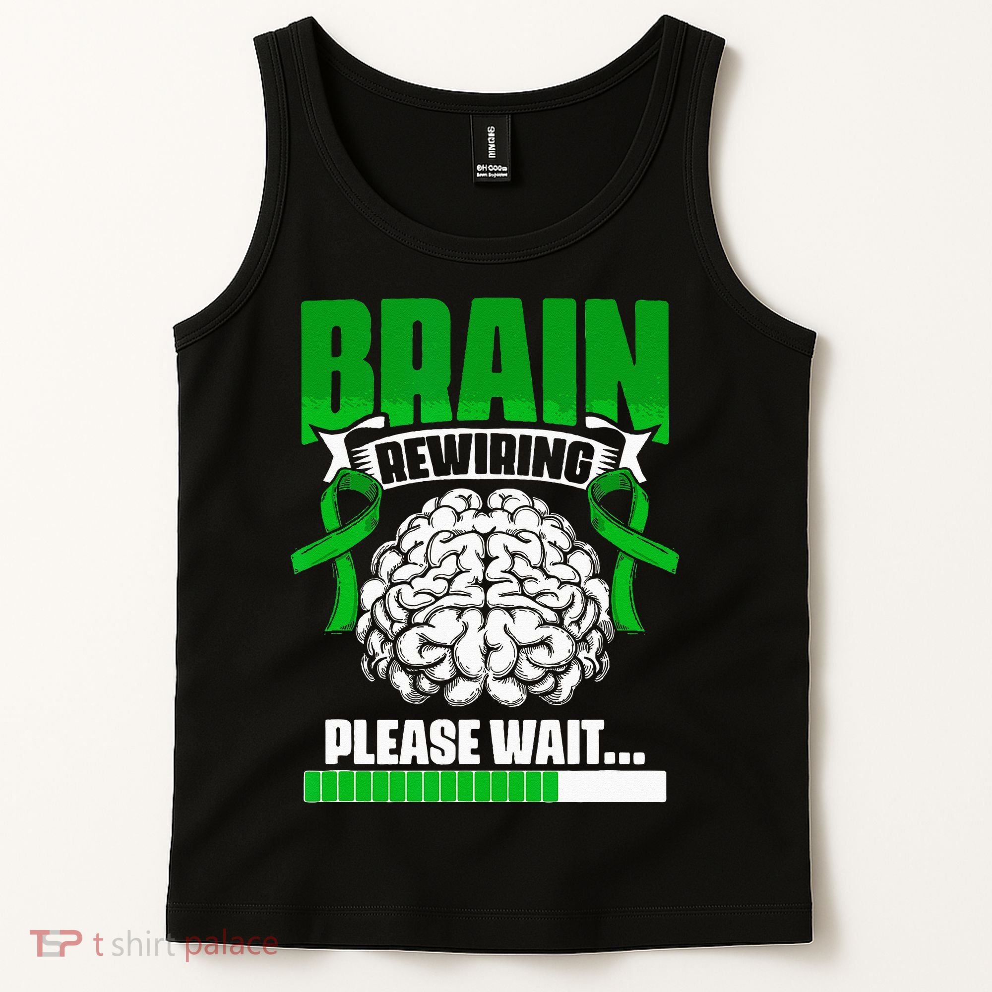 Brain Rewiring Traumatic Brain Injury Surgery TBI Survivor Tank Top