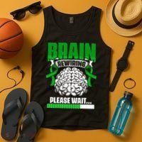 Brain Rewiring Traumatic Brain Injury Surgery TBI Survivor Tank Top thumb 4