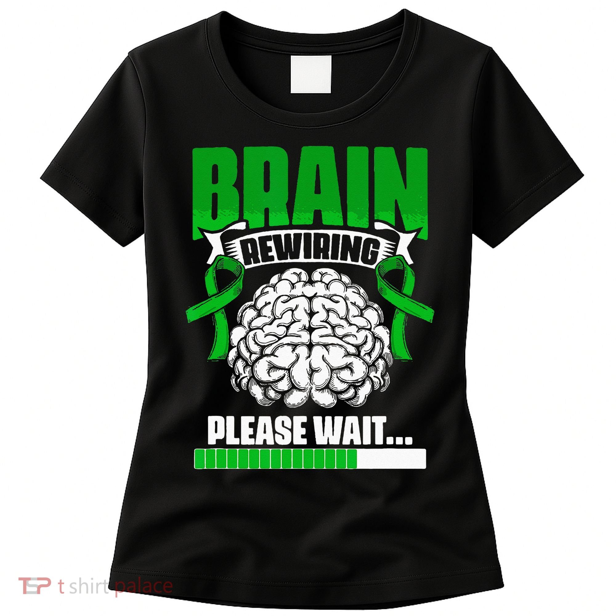 Brain Rewiring Traumatic Brain Injury Surgery TBI Survivor Women's T-Shirt