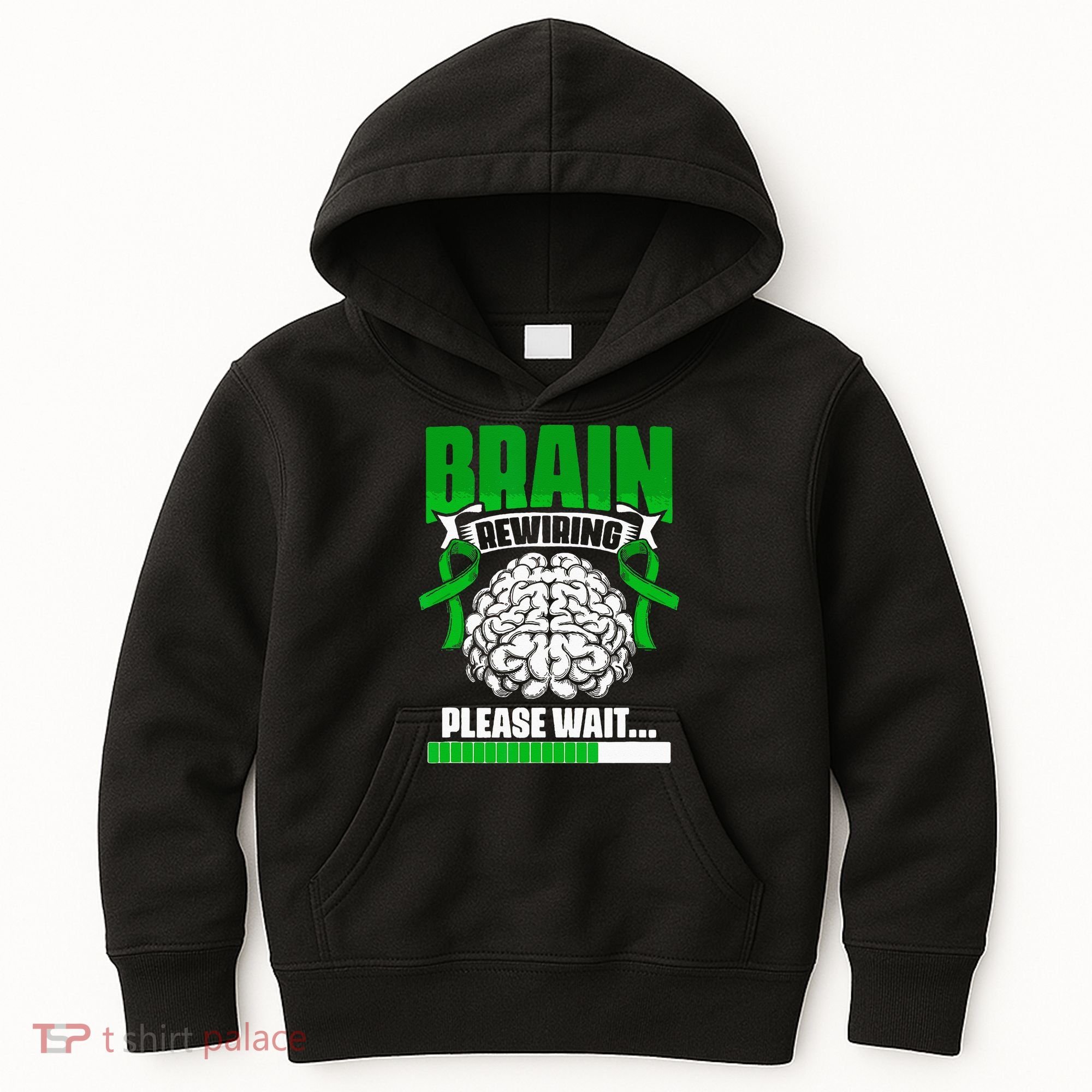 Brain Rewiring Traumatic Brain Injury Surgery TBI Survivor Kids Hoodie