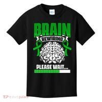 Brain Rewiring Traumatic Brain Injury Surgery TBI Survivor Kids T-Shirt thumb 0