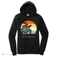 Bahamas Retro Throwback Sea Turtle Vacation Women's Hoodie thumb 0