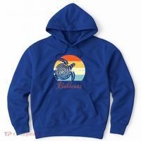 Bahamas Retro Throwback Sea Turtle Vacation Hoodie thumb 0