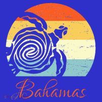 Bahamas Retro Throwback Sea Turtle Vacation T-Shirt thumb 7