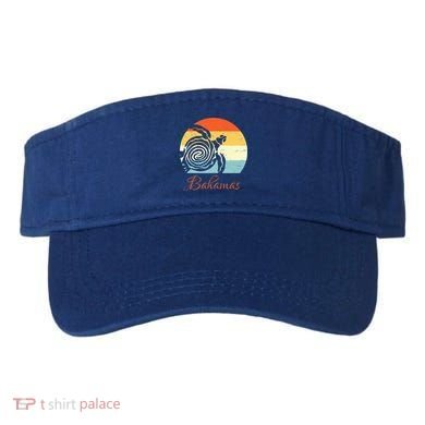Bahamas Retro Throwback Sea Turtle Vacation Visor
