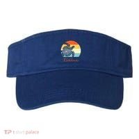 Bahamas Retro Throwback Sea Turtle Vacation Visor thumb 0