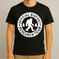 Bigfoot Research Team Vintage Funny Sasquatch Camping T-Shirt thumb 3
