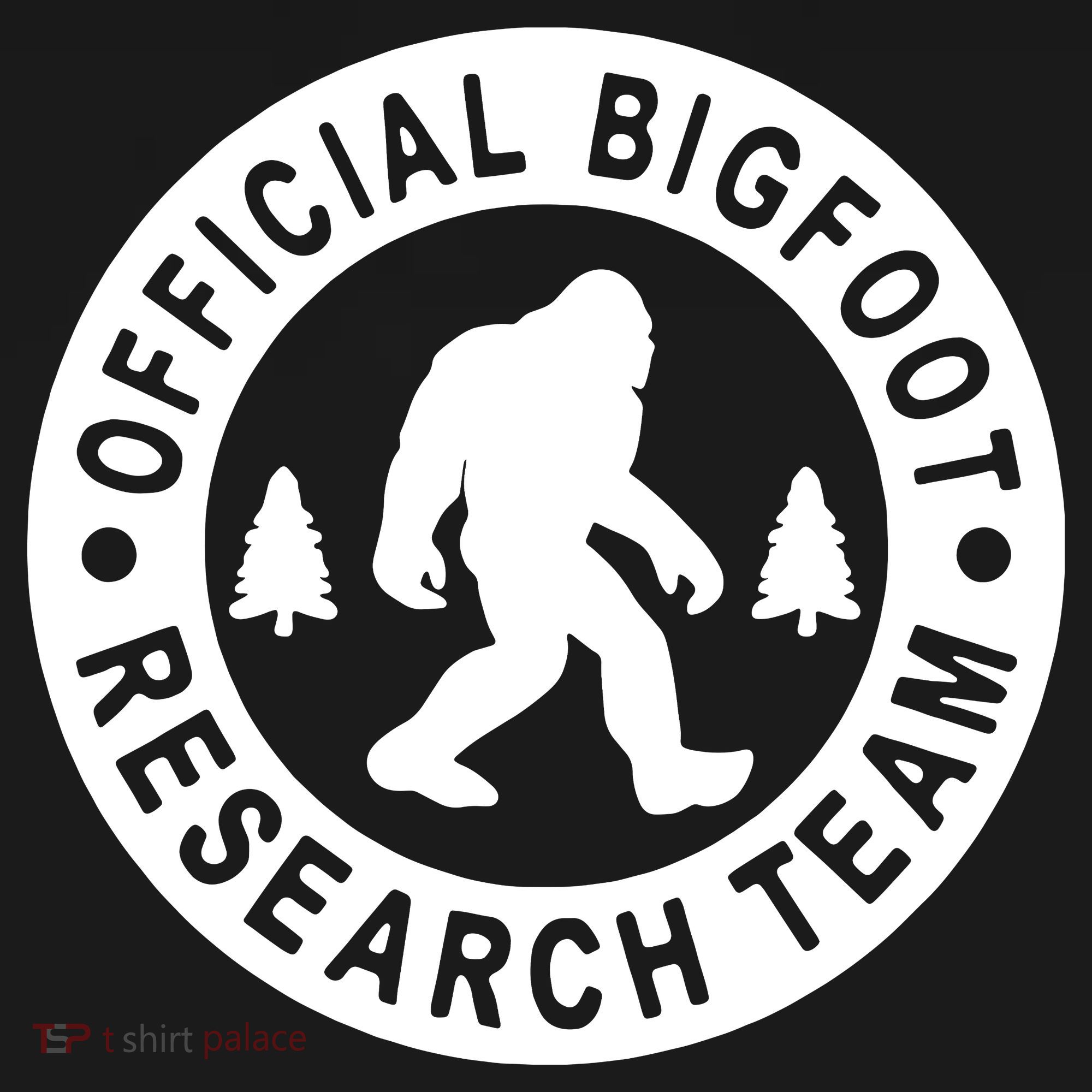 Bigfoot Research Team Vintage Funny Sasquatch Camping T-Shirt