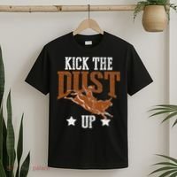 Bull Rider Tee Kick The Dust Up Bull Riding Rodeo T-Shirt thumb 2