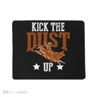 Bull Rider Tee Kick The Dust Up Bull Riding Rodeo Mousepad thumb 0