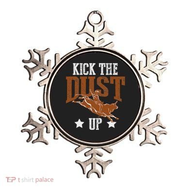 Bull Rider Tee Kick The Dust Up Bull Riding Rodeo Ornament