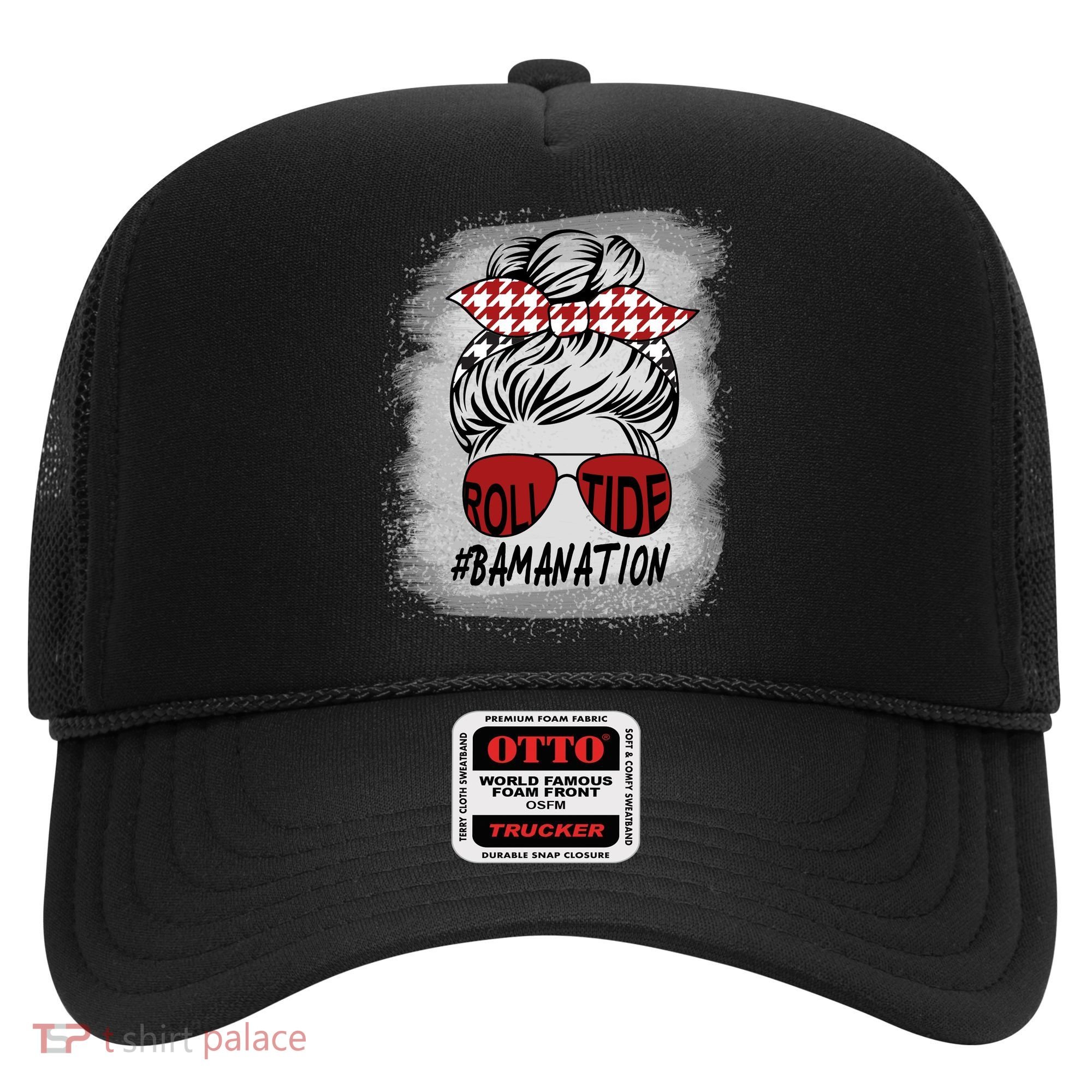 Bamanation Roll Tide Alabama All Y'all The Tide Is Crimson Hat