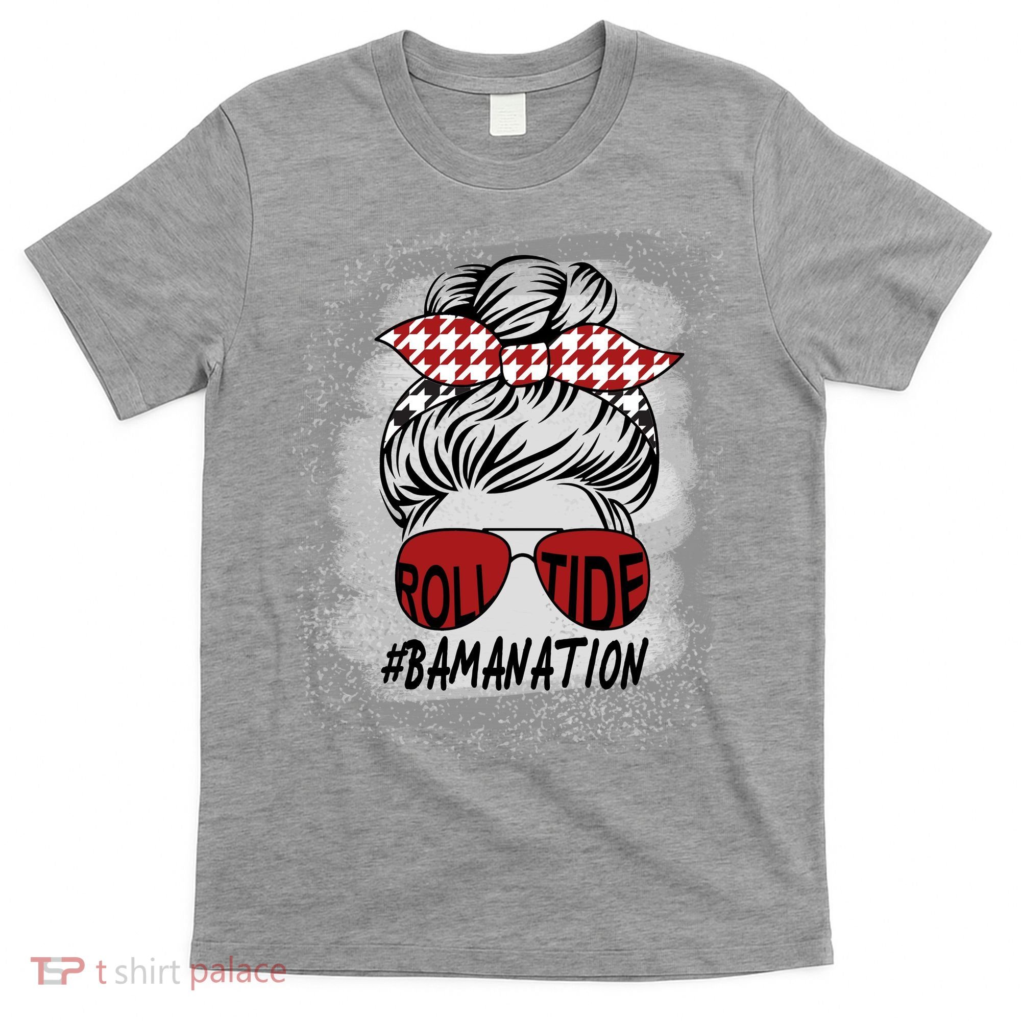 Bamanation Roll Tide Alabama All Y'all The Tide Is Crimson T-Shirt