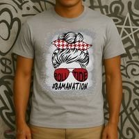 Bamanation Roll Tide Alabama All Y'all The Tide Is Crimson T-Shirt thumb 3