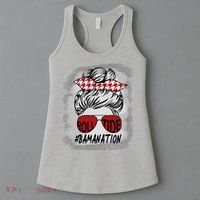 Bamanation Roll Tide Alabama All Y'all The Tide Is Crimson Women's Tank Top thumb 3