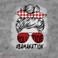 Bamanation Roll Tide Alabama All Y'all The Tide Is Crimson Women's Tank Top thumb 5