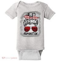 Bamanation Roll Tide Alabama All Y'all The Tide Is Crimson Baby Bodysuit thumb 0