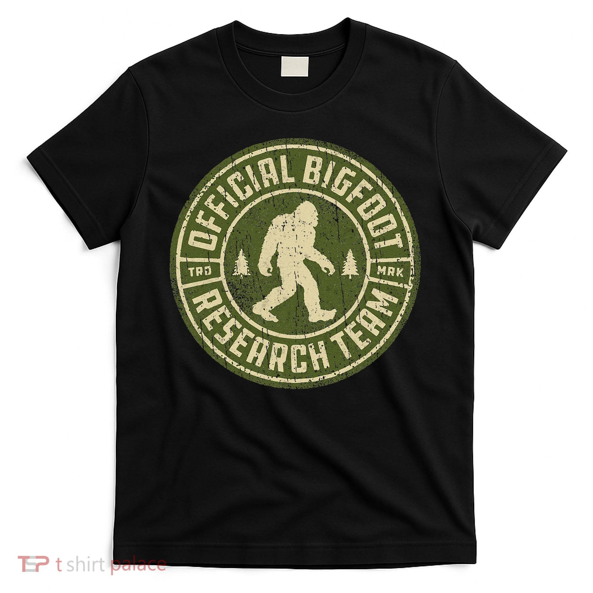 Bigfoot Research Team Retro Vintage Sasquatch T-Shirt