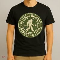 Bigfoot Research Team Retro Vintage Sasquatch T-Shirt thumb 3