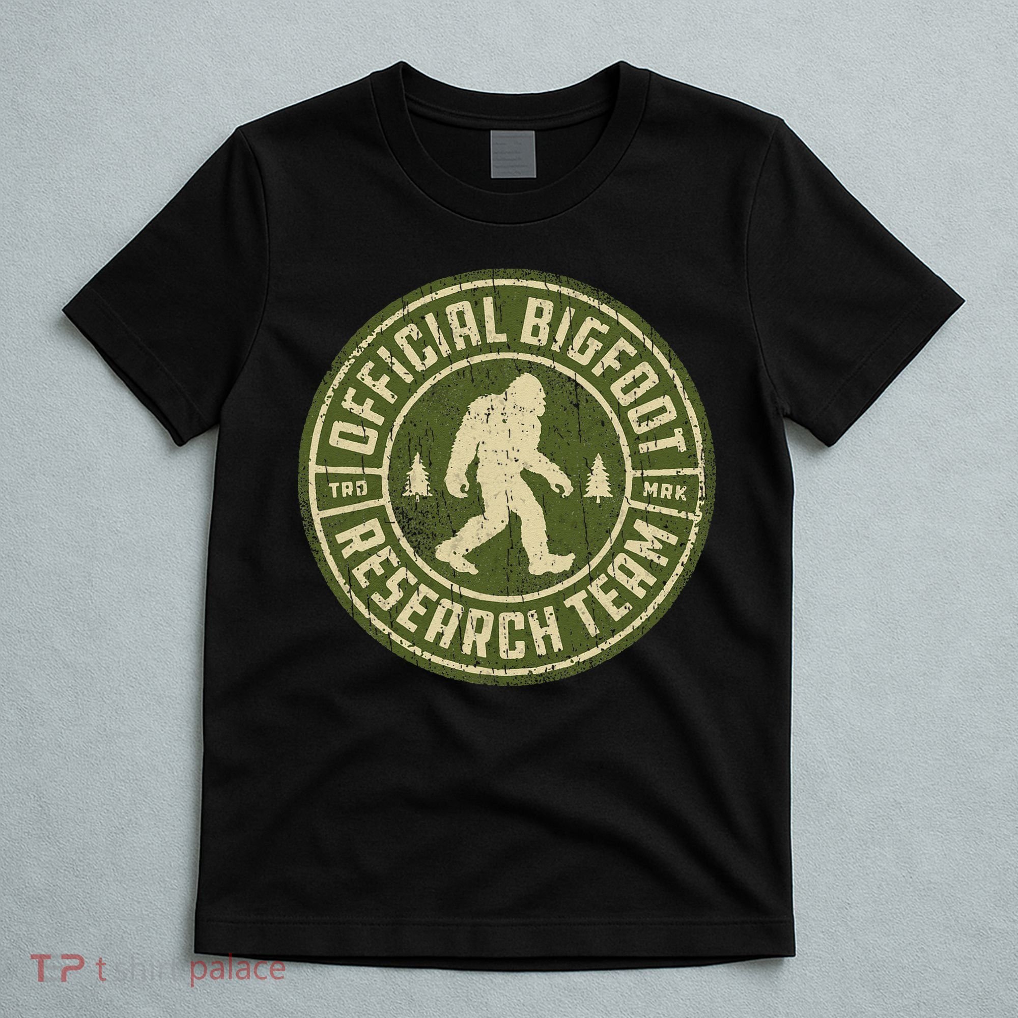 Bigfoot Research Team Retro Vintage Sasquatch T-Shirt