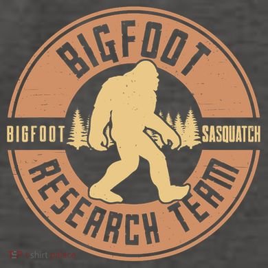 Bigfoot Research Team Retro Vintage Sasquatch Vector Backpack