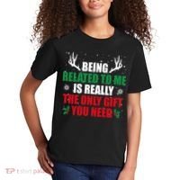 Being Related To Me Is Really The Only Gift You Need Kids T-Shirt thumb 2