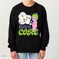 Brat Rotten To The Core Bad Apple Funny Retro Women's Sweatshirt thumb 0