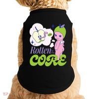 Brat Rotten To The Core Bad Apple Funny Retro Doggie Tank thumb 0