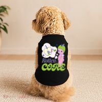 Brat Rotten To The Core Bad Apple Funny Retro Doggie Tank thumb 2