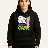 Brat Rotten To The Core Bad Apple Funny Retro Hoodie thumb 5