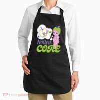 Brat Rotten To The Core Bad Apple Funny Retro Apron thumb 2