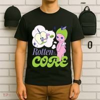 Brat Rotten To The Core Bad Apple Funny Retro T-Shirt thumb 6