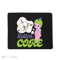 Brat Rotten To The Core Bad Apple Funny Retro Mousepad thumb 0