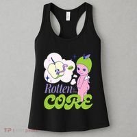 Brat Rotten To The Core Bad Apple Funny Retro Women's Tank Top thumb 3