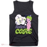 Brat Rotten To The Core Bad Apple Funny Retro Tank Top thumb 0